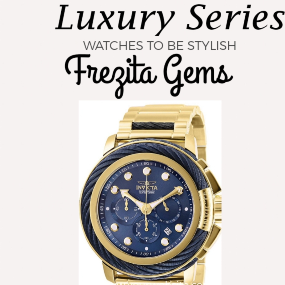 Invicta blue Bolt men watch